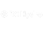 BC hydro logo white